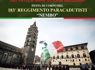 Festa di Corpo del 183° Nembo in piazza del Duomo