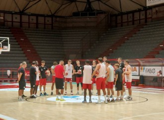 Il Pistoia Basket è tornato tra l'emozione di un gruppo squadra che vuole fare sognare