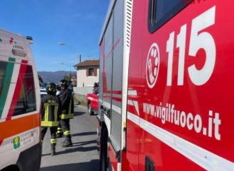 Incidente in via Fiorentina: intervento dei Vigili del Fuoco