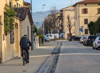San Lorenzo si rigenera: aperta la pista ciclopedonale in via del Funaro